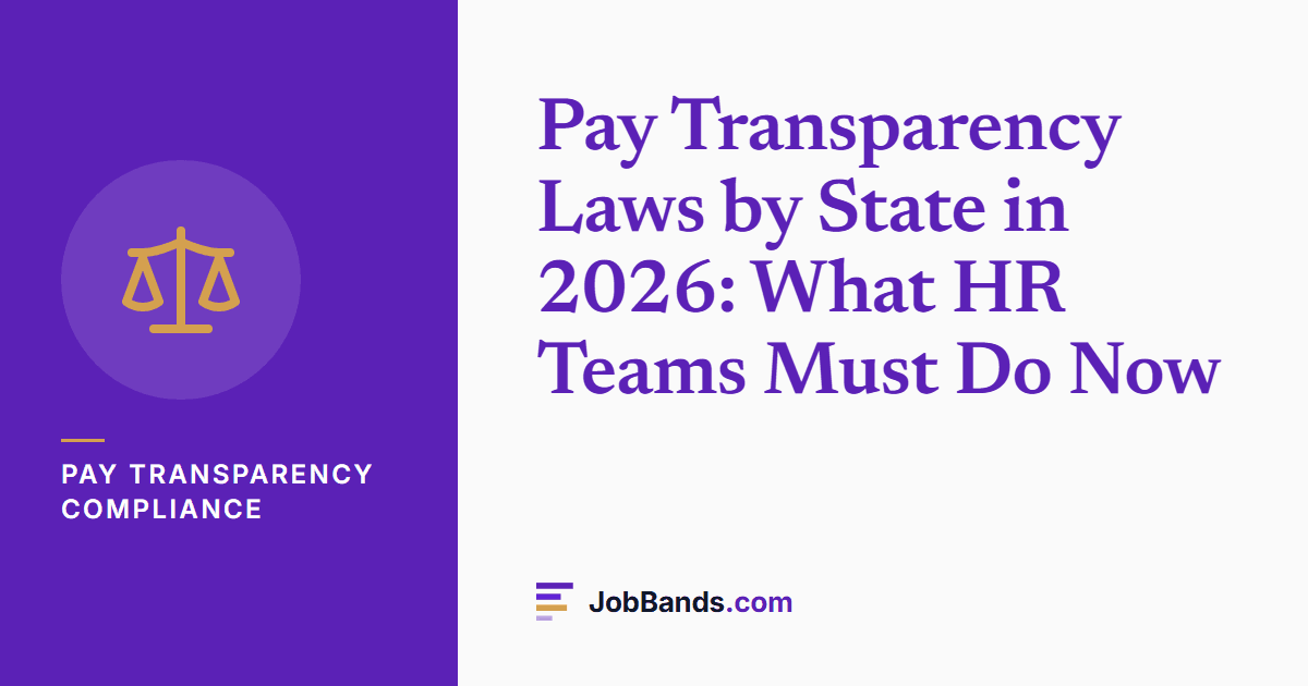 Pay Transparency Laws by State in 2026: What HR Teams Must Do Now